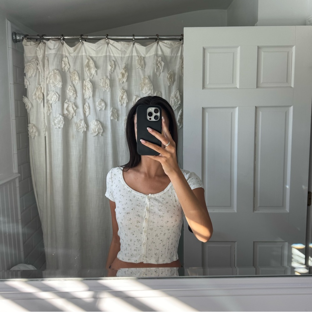 Brandy Melville Floral Top